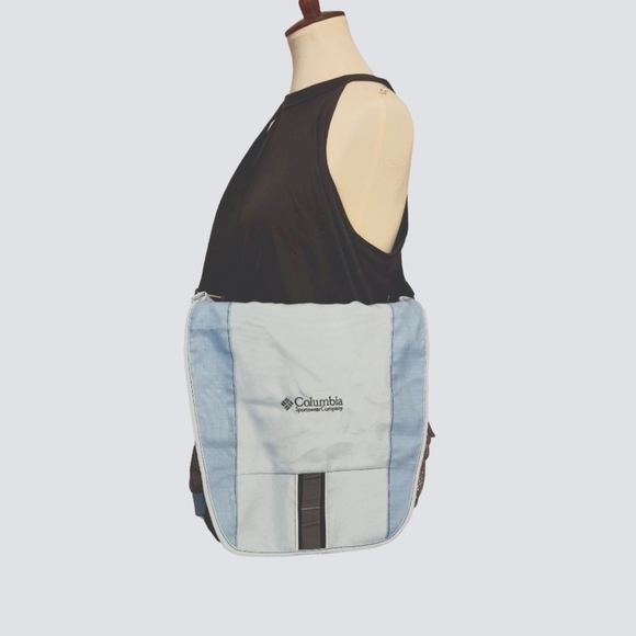 COLUMBIA Sportswear Unisex Messenger Shoulder Bag Padded Laptop - Picture 1 of 7